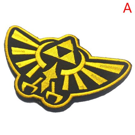 Wings Armband Zelda Legend Broderi Patch Guld