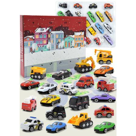 Julkalender Bilar Adventskalender Med Toy Cars Multicolor