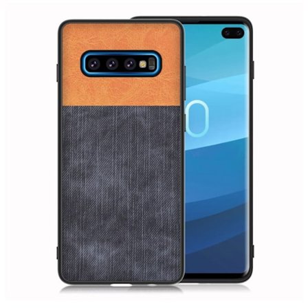 Jeans Samsung Galaxy S10 Plus fodral - Blå