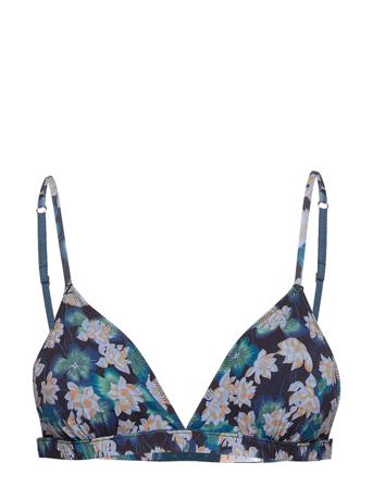 Waterlily Coral Bra Blue Becksöndergaard
