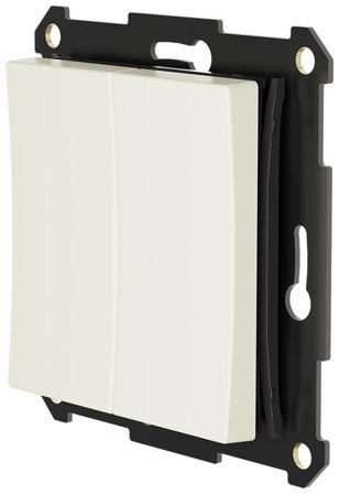 Plejd WPH-01-EW Trykknapp hvit Hvit, Strømbrytere & vegguttak