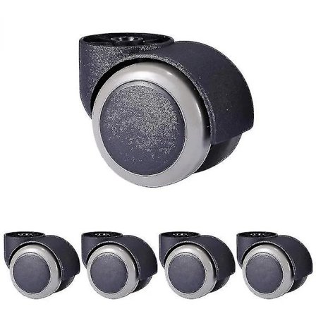 【xj】5 stk. kontorstols hjul indlejret type hjul 2 tommer 250 kg tunge