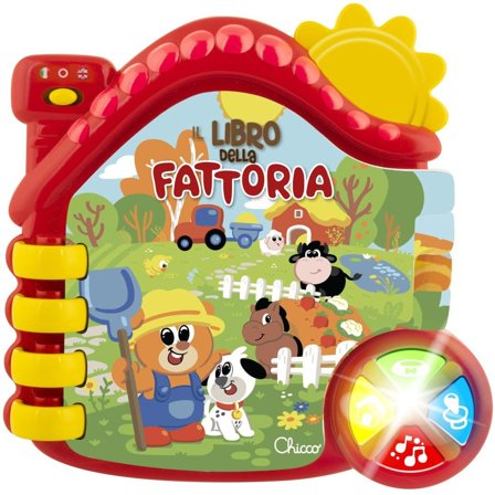 Chicco Gioco ABC Libro Parlante Fattoria 1 Pezzo 6Mesi+