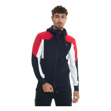 Tommy Hilfiger Sweatshirt with hood Blå, Herre Trøjer
