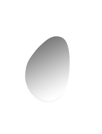 Speil Drop Home Furniture Mirrors Wall Mirrors Sølv Still*Betinget Tilbud