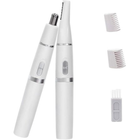 Neseklipper for kvinner og menn, 2-i-1 øyenbrynsklipper