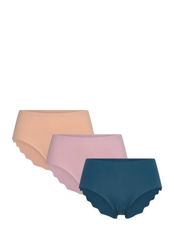 Seamless Tai 3-Pack Alushousut Brief Tangat Blue Missya
