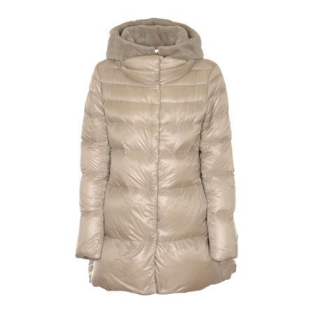Herno - Vinterjackor - Beige - Dam - Storlek: L, Dam, Storlek: L