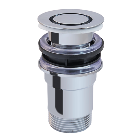 Z MWICLICK-DO Bunnventil krom Krom, Baderom