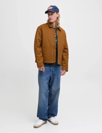 Jack & Jones Jjedover Worker Jacket Noos - Brown - L
