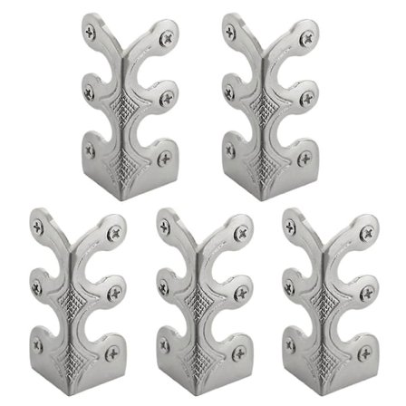 5/10/15 stk Hjørnebeskyttere med skruer, vintage stil, solid metall, gulvlister, hjørnebeskyttere, enkel installasjon_Special