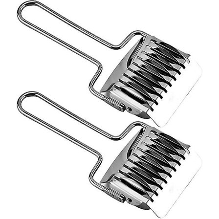 Rostfritt Stål Skreller Slicer Noodle Gitter Rulle Kutter
