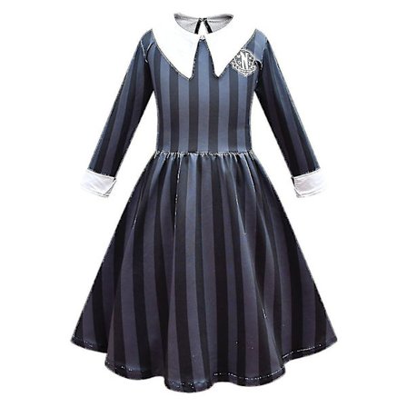 Wednesday Addams Costume Enid Sinclair Dress For Girls Halloween Carnival Party Cosplay Z -a