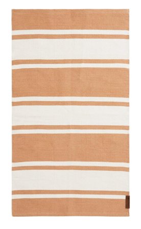 Lexington Gulvteppe Bomull Beige-Hvit 80x220