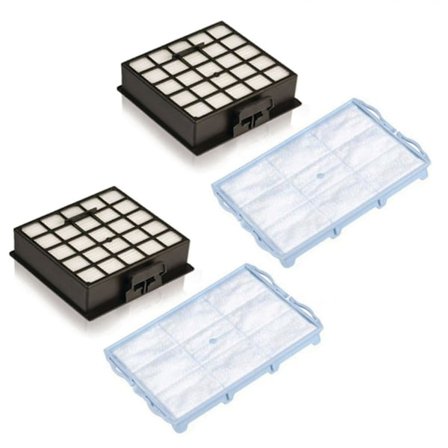 1 stk motorfilter og 1 stk HEPA-filter til Bosch Bsgl Vsz Bsd Bsa