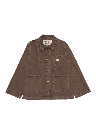 Nudie Jeans Ada Workwear Jacket Espresso Jackor Dam Brun L