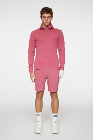 J.Lindeberg - Golf - Leon Quarter Zip Mid Layer - Purple - Man - XL