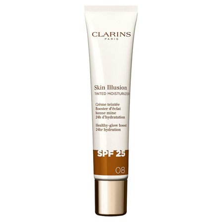 Clarins Skin illusion tinted moisturizer SPF 25 08, Makeup, Ansigt, Foundation