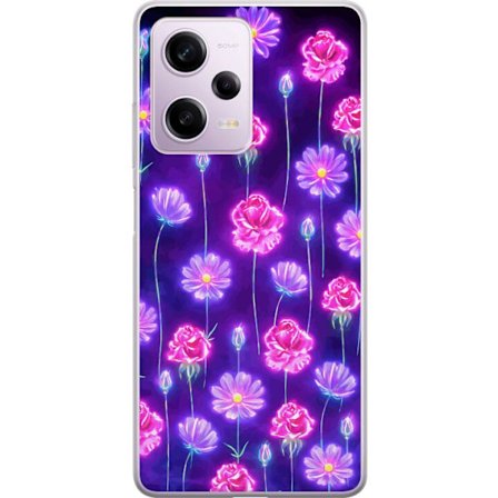 Kompatibelt Mobildeksel til Xiaomi Redmi Note 12 Pro Bloom Reverie Electric Petals