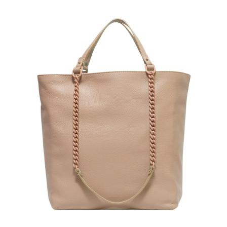 Gianni Chiarini Gaia Pelle model Tas , Beige , Dames , Maat: ONE Size Schoudertassen
