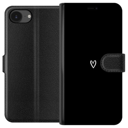 Yhteensopiva Lompakkokotelo Apple Apple iPhone 16e Musta Sydän