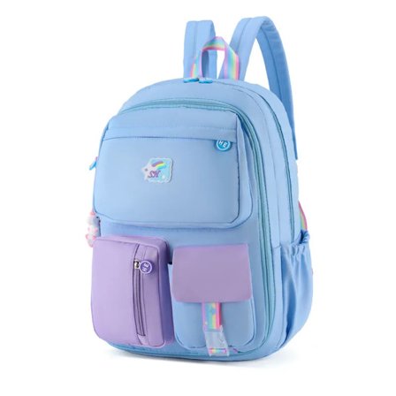 Studentryggsäck vattentät skyddsväska för axel och nacke