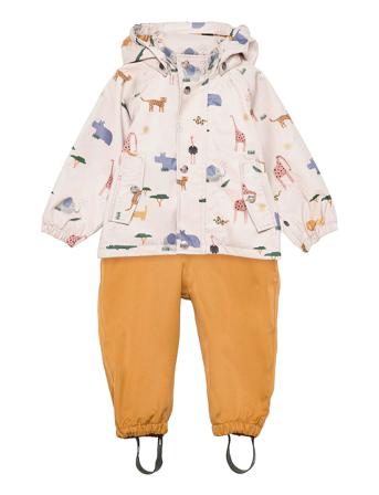 Dakota Softshell Set Outerwear Rainwear Rainwear Sets Vaaleanpunainen Liewood