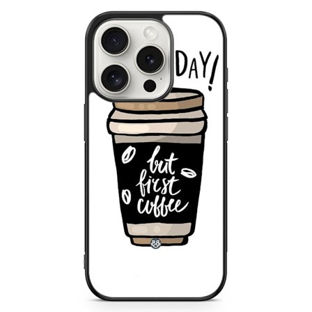Bjornberry Skal iPhone 15 Pro - But First Coffee