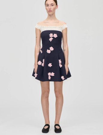 STINE GOYA 2330 Double Sided Crepe, Off Should - Pink - XS