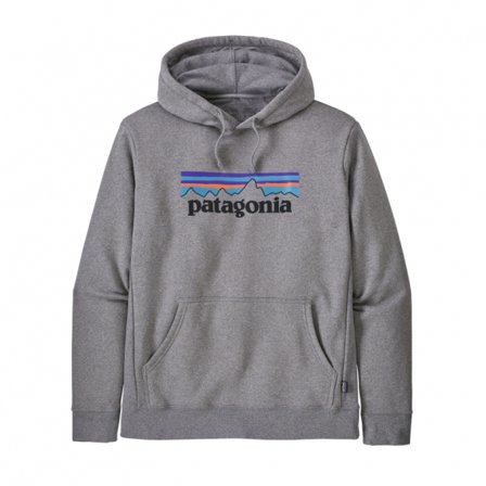 Patagonia M's P-6 Logo Uprisal Hoody Gravel Heather - XXL