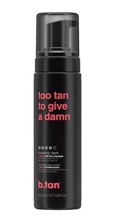 b.tan 1 Hour Self Tan Mousse Too Tan To Give A Damn, Skincare, Solpleje, Selvbruner