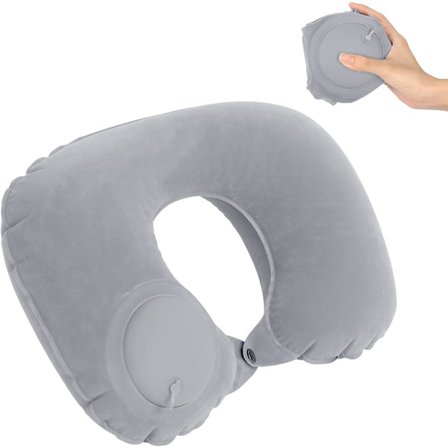 Täytettävä matkatyyny, niskatyyny matkustamiseen, täytettävä niskatyyny matkustamiseen, lentokoneen tyyny, täytettävä tyyny, avi-tyyny