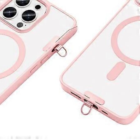 Kestävä metallinen puhelimen kiinnityslenkki, yleiskäyttöinen kaulanauhan tyyny, ei ruostu, puhelimen liitin, hiljainen puhelinhihnan kiinnitys 