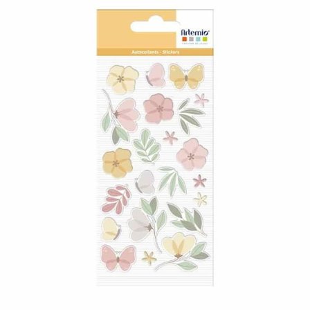 Nature puffies klistermärke - På väg