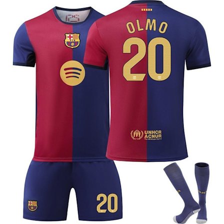 fodboldtrøje fodboldtøj børn FC Barcelona Home Kit OLMO #20