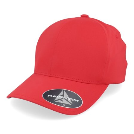 Flexfit - Red flexfit Czapka Z Daszkiem - Flexfit Delta Red Flexfit @ Hatstore