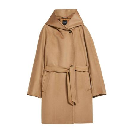Max Mara Weekend, Belted Coats Bruin, Dames, Maat:XS