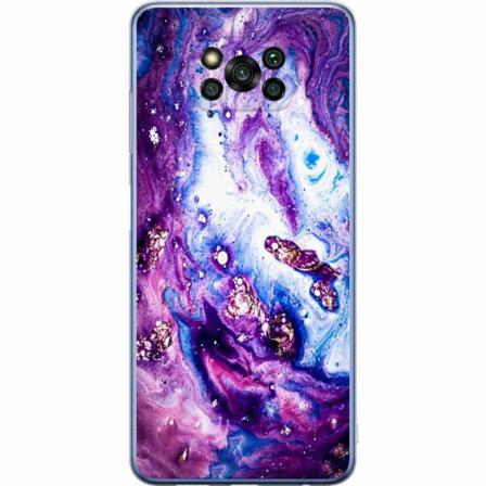 Xiaomi Poco X3 Pro Genomskinligt Skal Lila