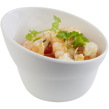 Skål APS Casual Melamin vit