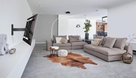 VOGELS THIN 525 brakett - for flatpanel - svart