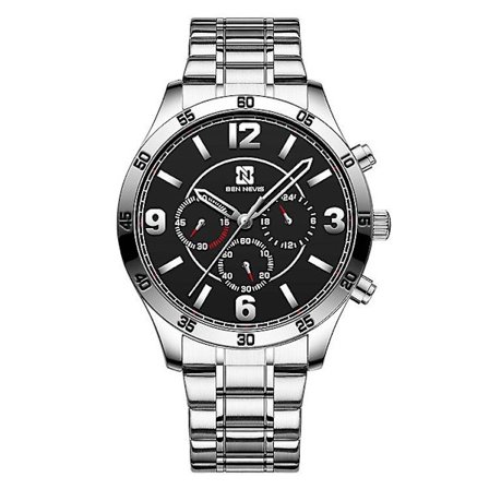 Ben Nevis Herre Quartz Klokke (Svart)