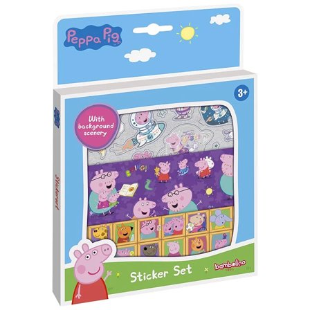 Moxy Ensemble d'autocollants Peppa Pig (3 ans et +)