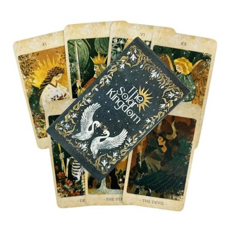 The Solar Kingdom Tarot -korttipeli, ennustamispakka, englanninkielinen versio, Oracle-lautapelipöytäpeli juhliin