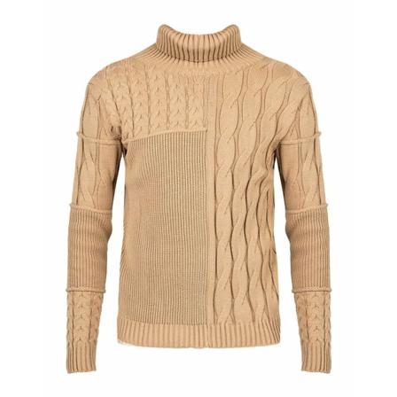 Xagon Man Turtlenecks Brun, Herre Rullekraver