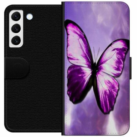 Samsung Galaxy S22 5g Plånboksfodral Fjäril
