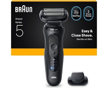 Braun-Braun Series 5 barbermaskin 52-N1200S-Braun Series 5 barbermaskin med reiseetui-Personal care - men-Barbermaskiner