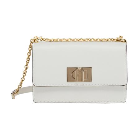 Furla Cross Body Tass , Wit , Dames , Maat: ONE Size Schoudertassen