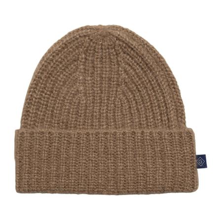 Gant Mohair Beanie Brun, Dame Accessories, Størrelse: ONE Size