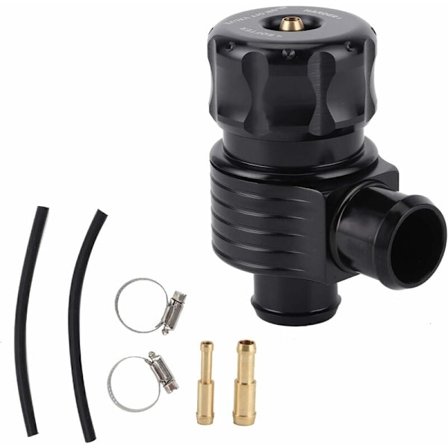 25mm/1in Turbo Blow Off Ventil Kit Aluminium BOV Dump Ventil Universal Auto Bil Tilbehør KLB