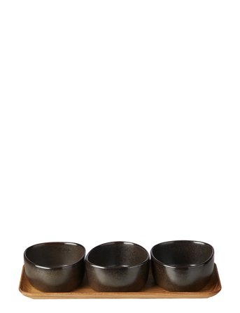 Raw Metallic Brown Bowl Brown Aida